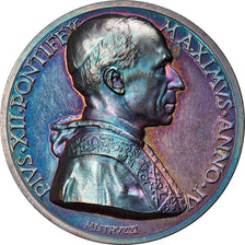 Vaticano, medaglia, Pivs XII, Angels, Religions & beliefs, 1942, Bianchi, SPL+
