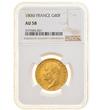 Monnaie, France, Napoléon I, 40 Francs, 1806, Limoges, NGC, AU58, SUP, Or