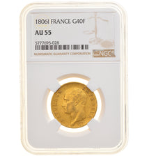 Coin, France, Napoléon I, 40 Francs, 1806, Limoges, NGC, AU55, AU(55-58), Gold