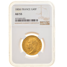 Monnaie, France, Napoléon I, 40 Francs, 1806, Limoges, NGC, AU55, SUP, Or