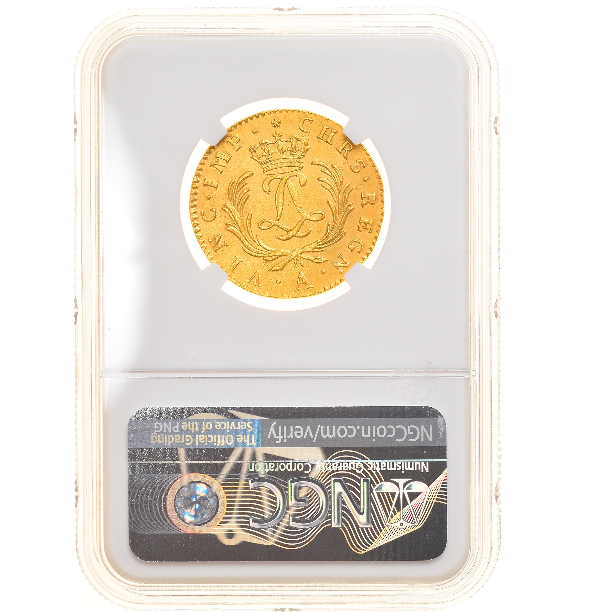 Münze, Frankreich, Louis XV, Double louis d'or Mirliton, 2 Louis D'or, 1723