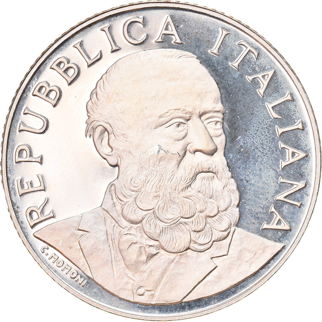 Italy, 5 Euro, 2008, Rome, Proof, MS(65-70), Silver, KM:326