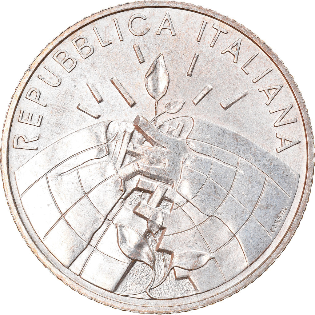 Italia, 5 Euro, 2007, Rome, FDC, Argento, KM:291