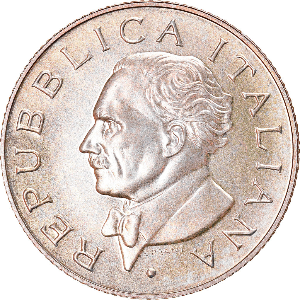 Italy, 5 Euro, 2007, Rome, MS(65-70), Silver, KM:294