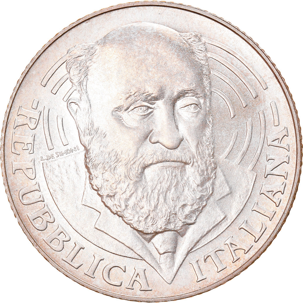 Italy, 5 Euro, 2007, Rome, MS(65-70), Silver, KM:293