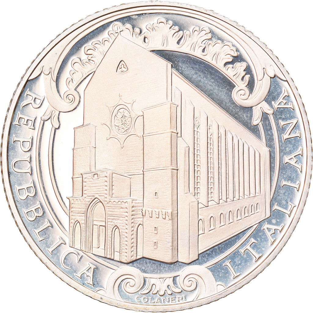 Italy, 5 Euro, 2010, Rome, Proof, MS(65-70), Silver, KM:331