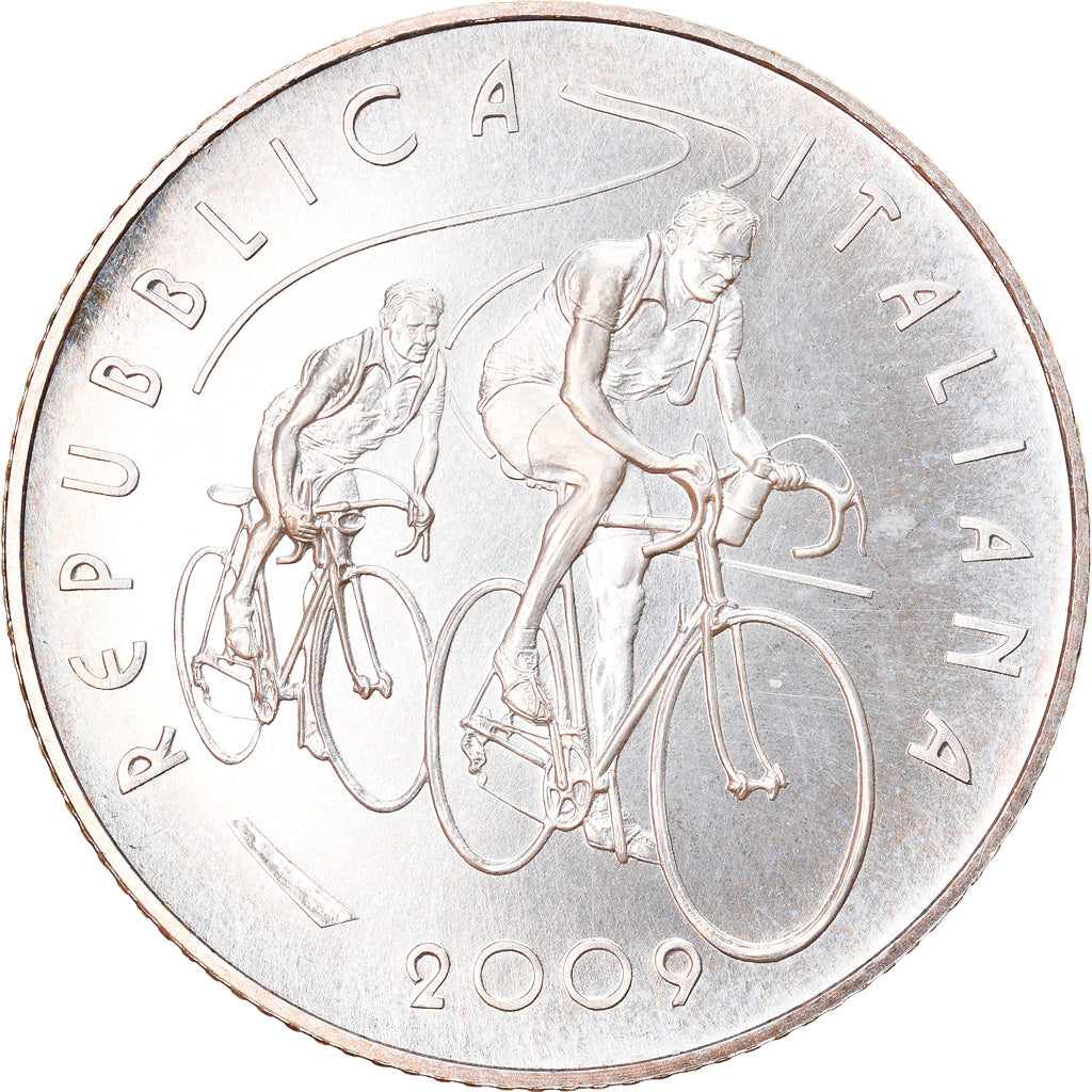 Italy, 5 Euro, 2009, Rome, MS(65-70), Silver, KM:313