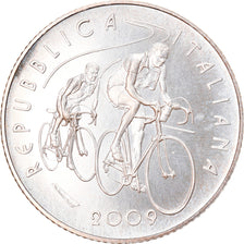 Italy, 5 Euro, 2009, Rome, MS(65-70), Silver, KM:313