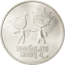 Russia, 25 Roubles, 2014, KM #New, MS(63), Cupro-nickel, 10.05