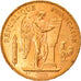 Moeda, França, Génie, 50 Francs, 1904, Paris, AU(55-58), Dourado, KM:831