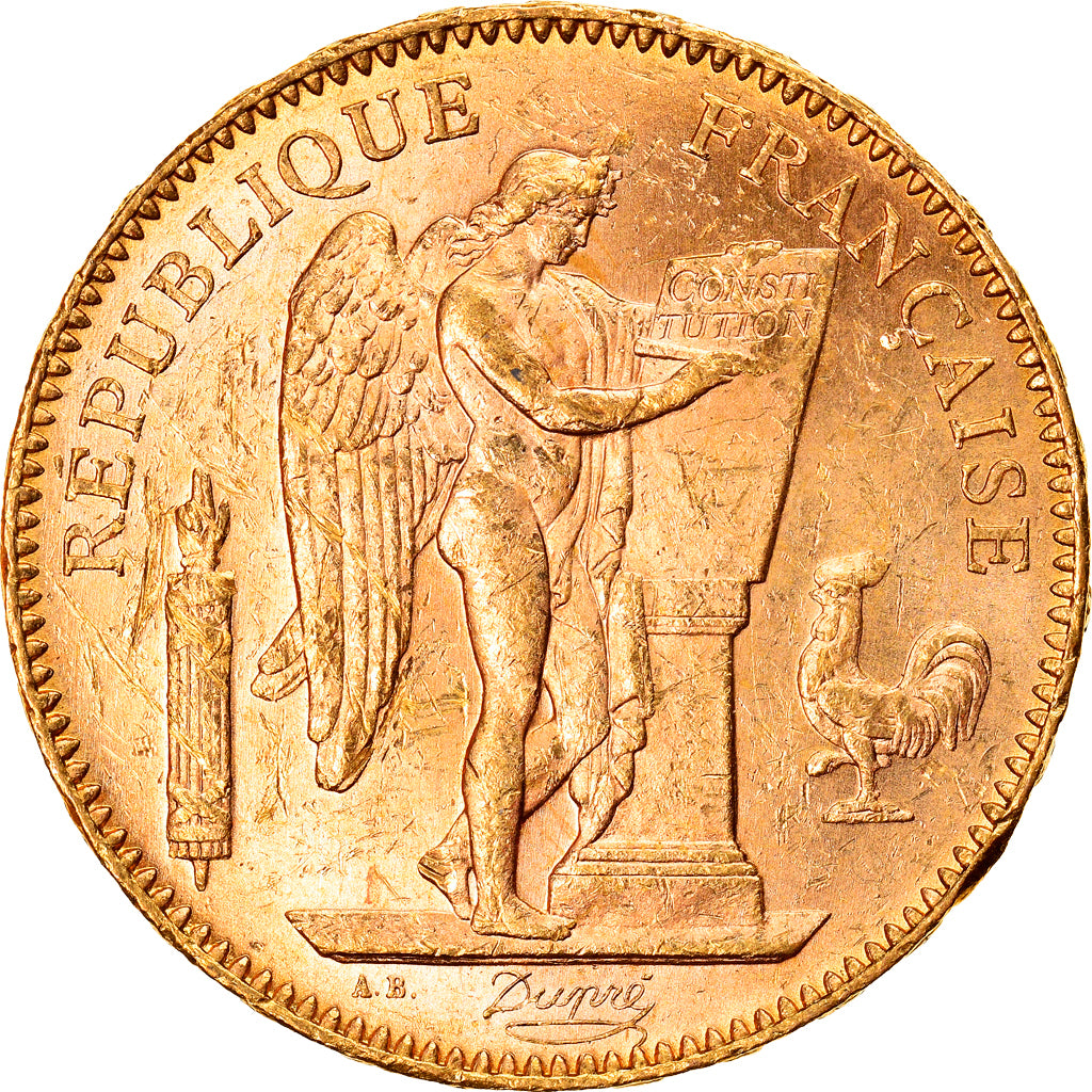 Münze, Frankreich, Génie, 50 Francs, 1904, Paris, VZ, Gold, KM:831