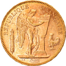 Coin, France, Génie, 50 Francs, 1904, Paris, MS(60-62), Gold, KM:831