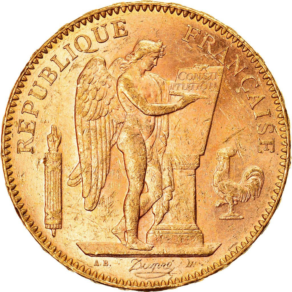 Moneta, Francia, Génie, 50 Francs, 1904, Paris, SPL, Oro, KM:831, Gadoury:1113