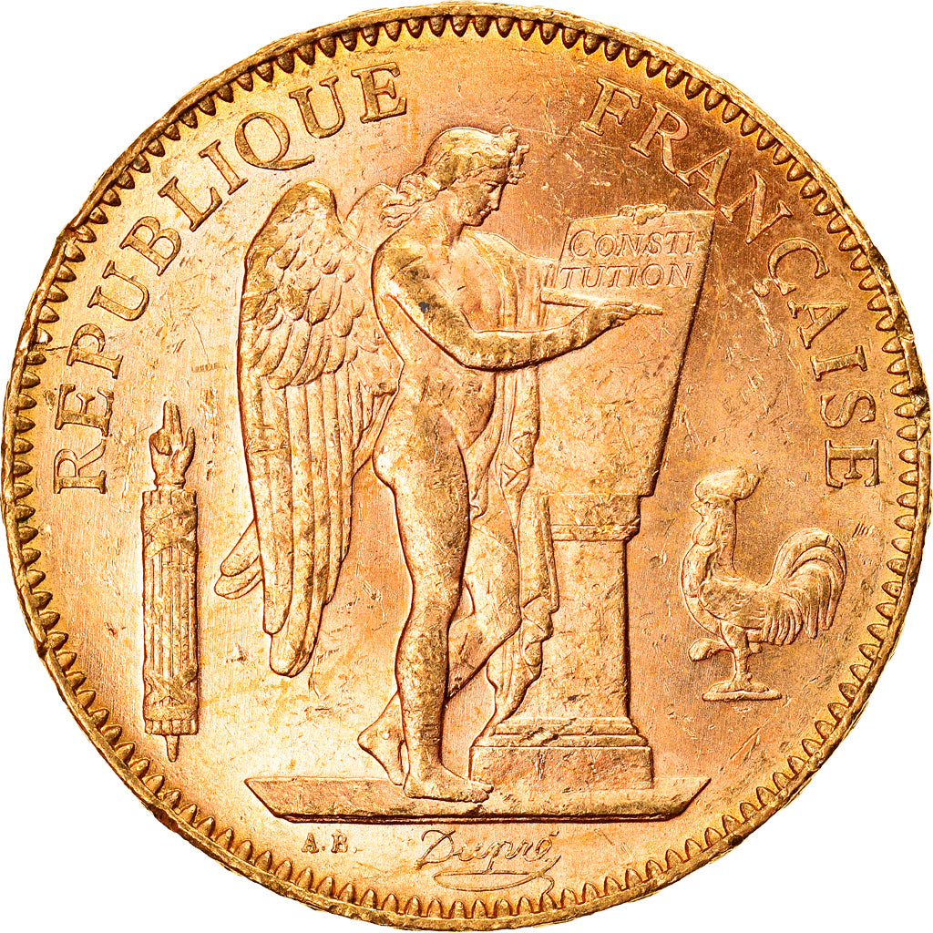 Monnaie, France, Génie, 50 Francs, 1904, Paris, SUP+, Or, Gadoury:1113, KM:831