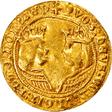 Coin, Spain, Catholics kings, Excelente, Circa 1497, Seville, VF(20-25), Gold