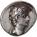 Moneta, Augustus, Denarius, 19-18 BC, Spain, Traveling mint, EF(40-45), Srebro