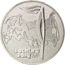 Coin, Russia, 25 Roubles, 2014, MS(63), Cupro-nickel, KM:New
