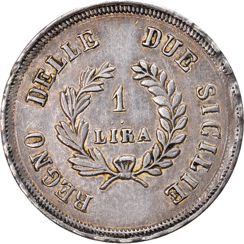 Moneda, Estados italianos, NAPLES, Joachim Murat, Lira, 1813, EBC, Plata, KM:257