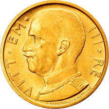 Munten, Italië, Vittorio Emanuele III, 50 Lire, 1931, Rome, UNC-, Goud, KM:71