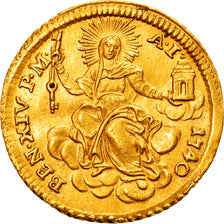 Coin, ITALIAN STATES, PAPAL STATES, Benedict XIV, Zecchino, 1740, Roma