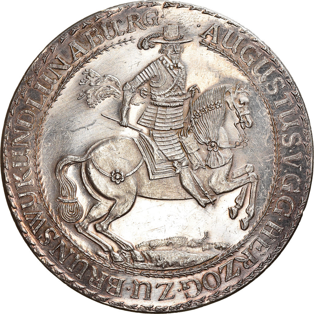 Coin, German States, August der Jüngere, 2 Löser, 1972, Restrike, MS(60-62)