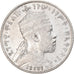 Coin, Ethiopia, Menelik II, 1/2 Birr, 1897, Paris, EF(40-45), Silver, KM:4