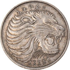 Coin, Ethiopia, 50 Cents, 1977, Berlin, EF(40-45), Copper-Nickel Plated Steel