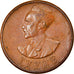 Moneta, Etiopia, Haile Selassie I, Cent, Ande Santeem, 1936, SPL-, Rame, KM:32