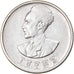 Moneda, Etiopía, Haile Selassie I, 50 Cents, Hamsa Santeem, 1943, MBC+, Plata