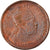 Coin, Ethiopia, Menelik II, 1/32 Birr, 1889, VF(30-35), Copper Or Brass, KM:11