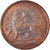 Coin, Ethiopia, Menelik II, 1/32 Birr, 1889, VF(30-35), Copper Or Brass, KM:11