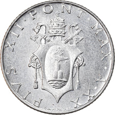 Coin, VATICAN CITY, Pius XII, 2 Lire, 1958, Roma, MS(65-70), Aluminum, KM:50