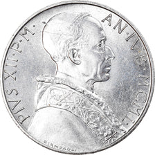 Coin, VATICAN CITY, Pius XII, 2 Lire, 1950, Roma, MS(65-70), Aluminum, KM:45