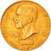 Moeda, Itália, Vittorio Emanuele III, 100 Lire, 1925, Rome, MS(60-62), Dourado