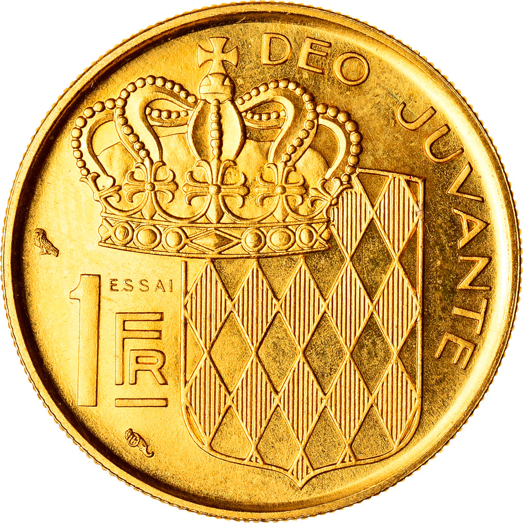 Moneta, Monaco, Rainier III, Franc, 1960, Paris, ESSAI, SPL, Oro, KM:E40
