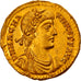 Münze, Magnus Maximus, Solidus, 383-386, Trier, Extremely rare, VZ+, Gold