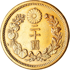Monnaie, Japon, Mutsuhito, 20 Yen, 1905, TTB+, Or, KM:34