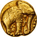 Moneda, India, Pagoda, 12th-14th century, BC+, Oro, Friedberg:288