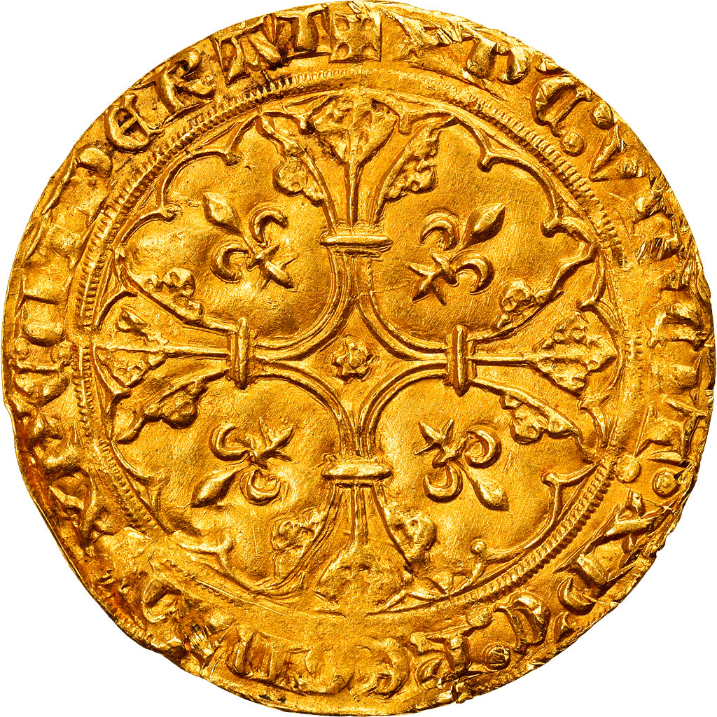 Coin, France, Jean II le Bon, Royal d'or, EF(40-45), Gold, Duplessy:293