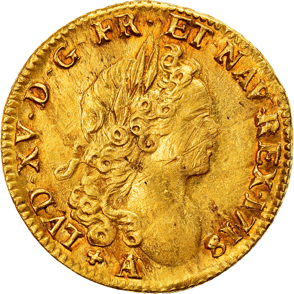 Monnaie, France, Louis XV, Louis d'or à la croix du Saint-Esprit, Louis d'Or