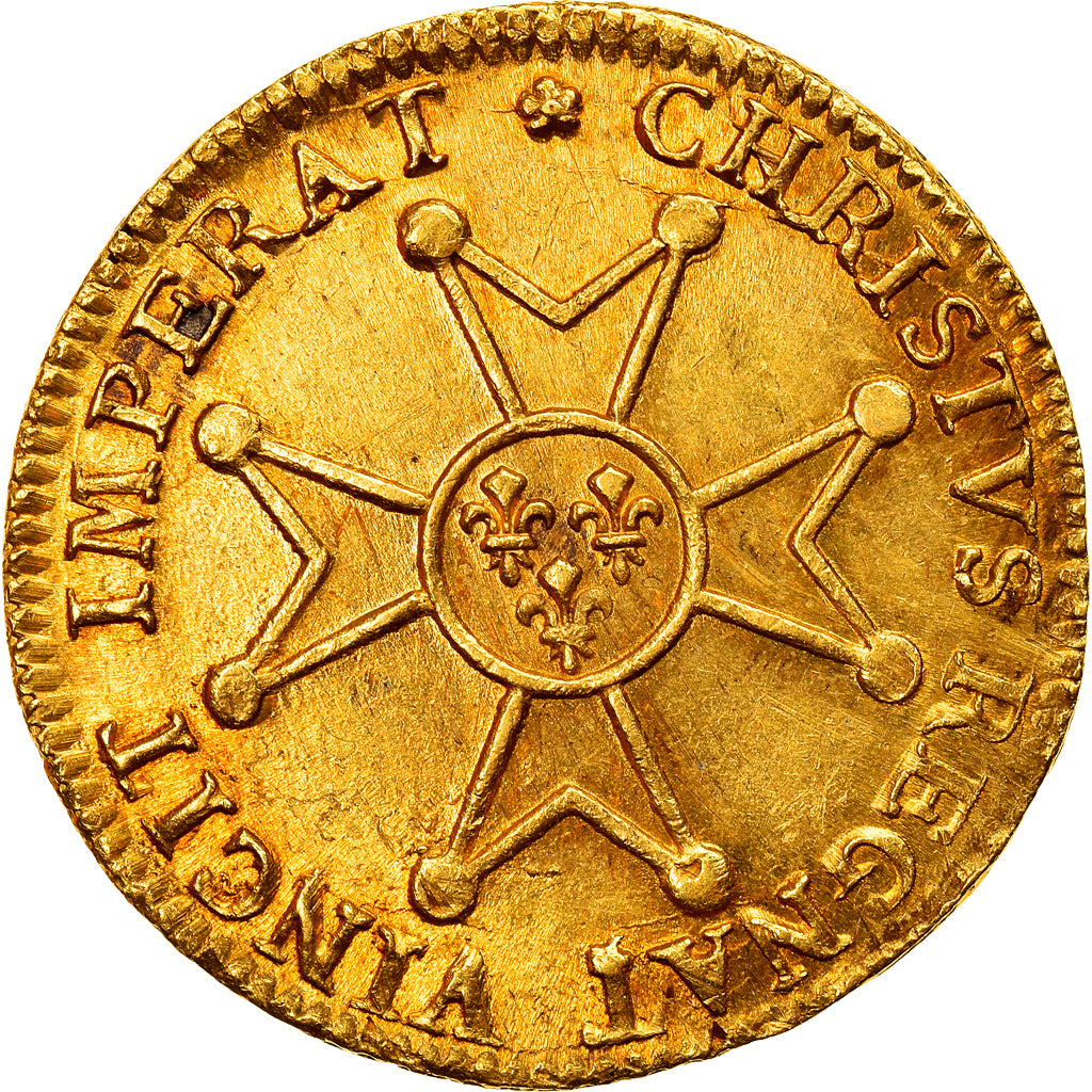 Monnaie, France, Louis XV, Louis d'or à la croix du Saint-Esprit, Louis d'Or