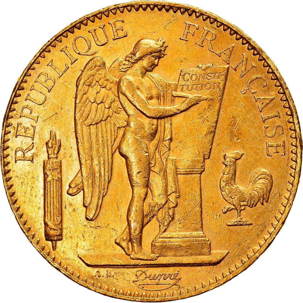 Moneda, Francia, Génie, 100 Francs, 1882, Paris, EBC, Oro, KM:832, Gadoury:1137