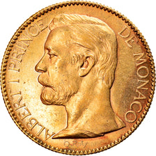Moneta, Monaco, 100 Francs, 1904, Paris, BB+, Oro, Gadoury:124