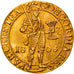 Moneta, Holandia, 2 Ducat, 1808, Utrecht, Rzadkie, AU(55-58), Złoto, KM:27