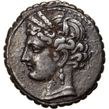 Moeda, Cartago, Zeugitane, 2 Shekel serratus, 160-146 BC, Carthage, Muito