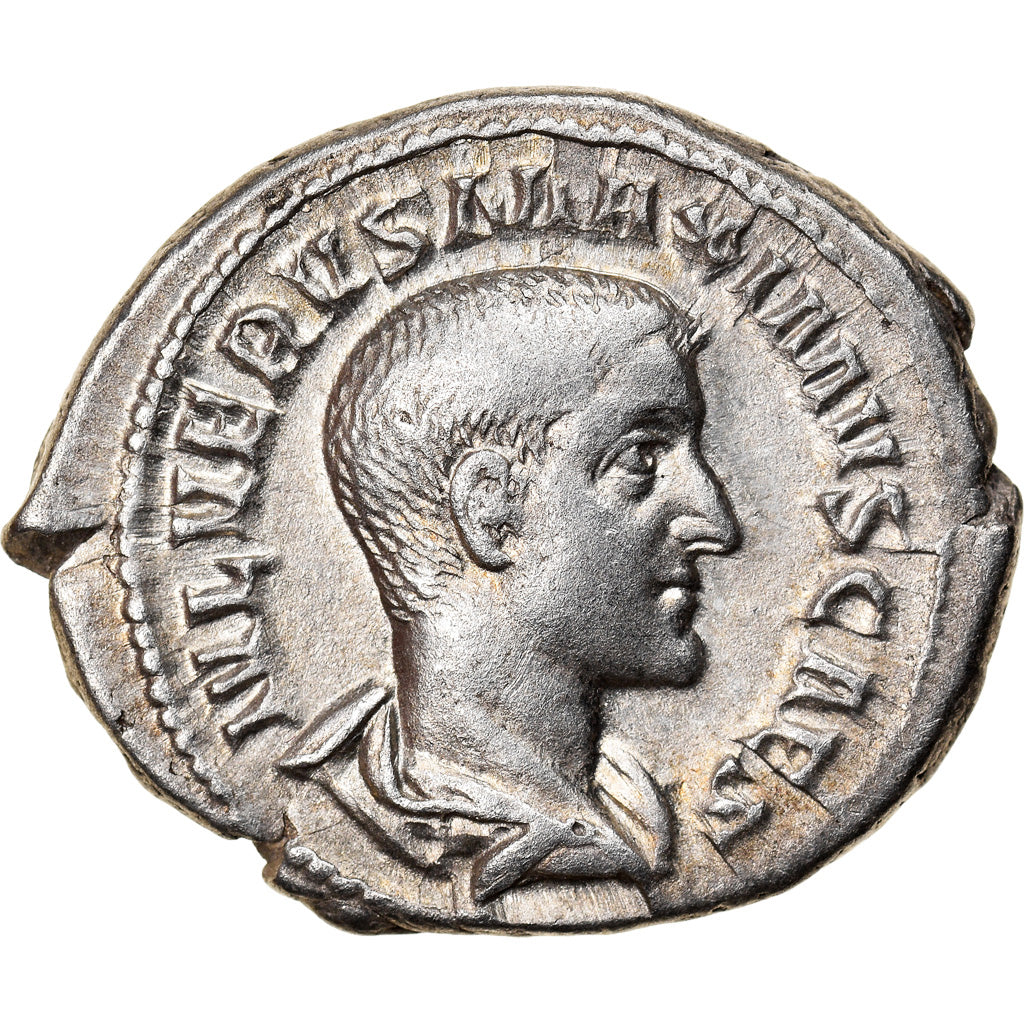 Coin, Maximus, Denarius, Rome, MS(60-62), Silver, RIC:1