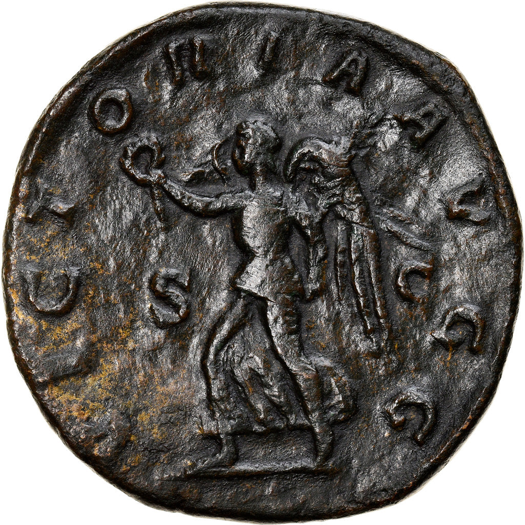Coin, Gordian II, Sestertius, 238, Rome, Very rare, EF(40-45), Bronze, RIC:7