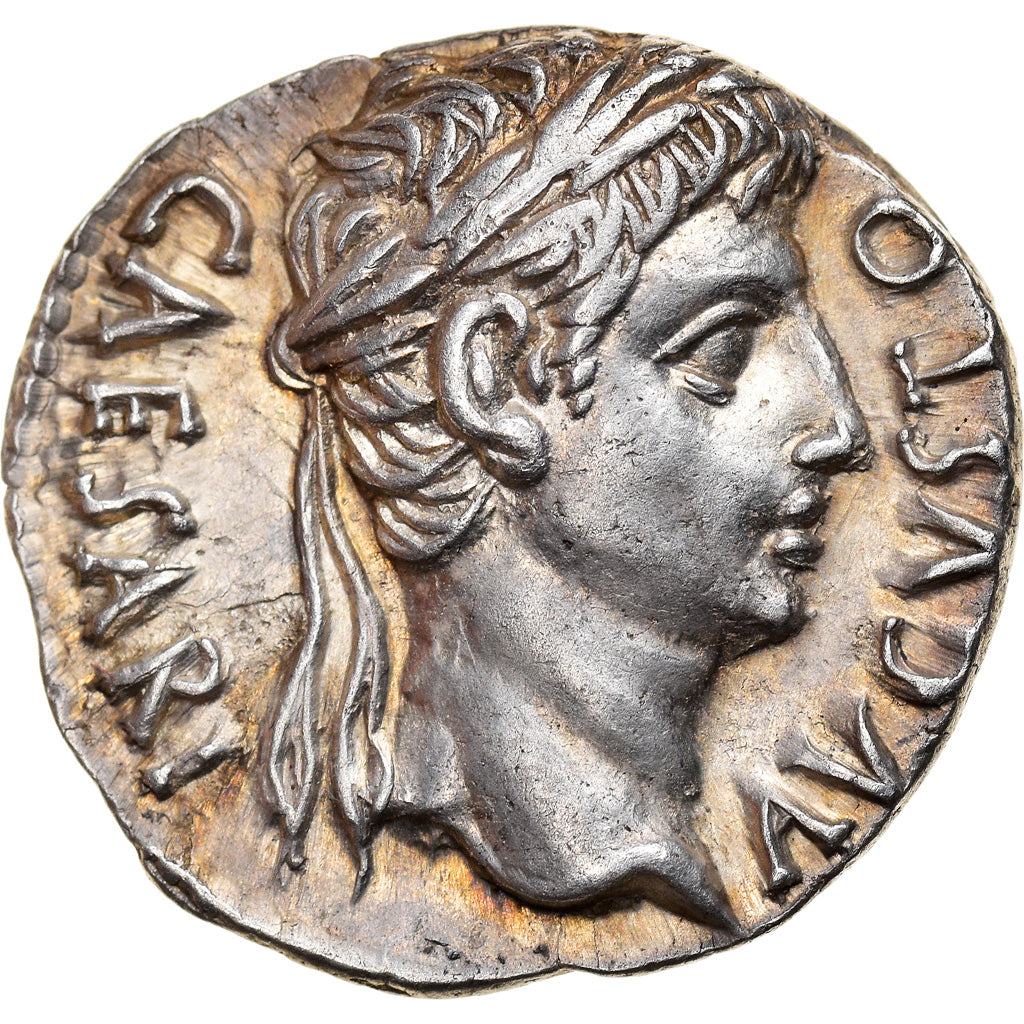 Coin, Augustus, Denarius, 19-18 BC, Colonia Patricia, MS(60-62), Silver