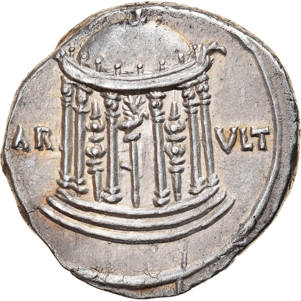 Coin, Augustus, Denarius, 19-18 BC, Colonia Patricia, MS(60-62), Silver