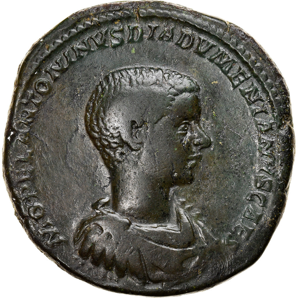 Coin, Diadumenian, Sestertius, AD 217-218, Roma, EF(40-45), Bronze, RIC:211